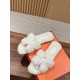 Plush slippers