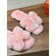 Plush slippers