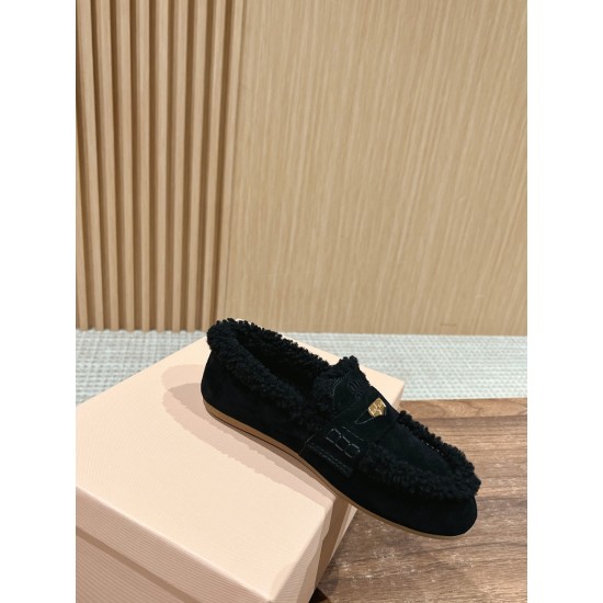 furry shoes
