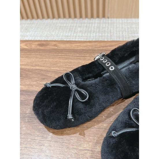 furry shoes