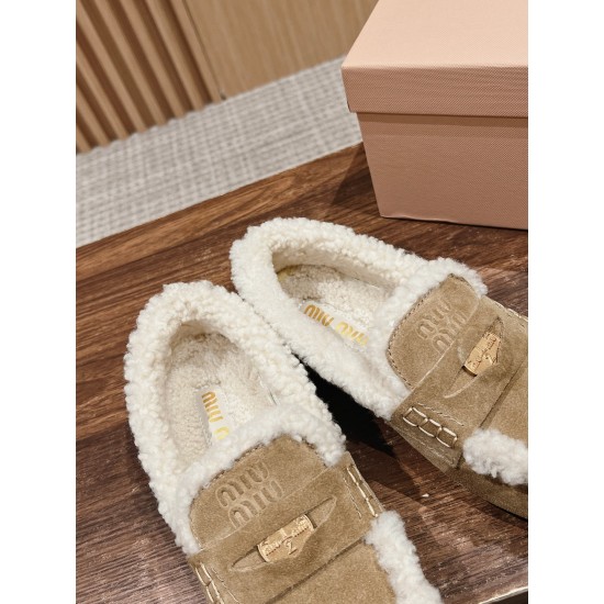 furry shoes
