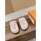 Plush slippers