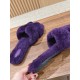 Plush slippers