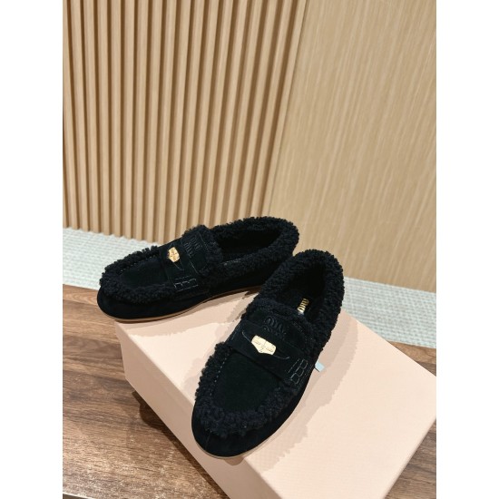furry shoes