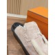 Plush slippers