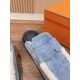Plush slippers