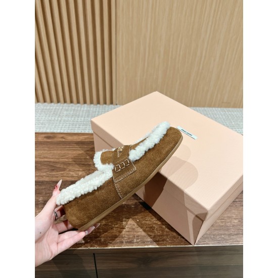 furry shoes