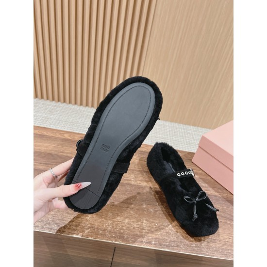 furry shoes