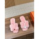 Plush slippers