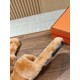 Plush slippers