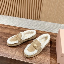 furry shoes