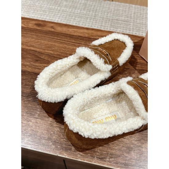 furry shoes
