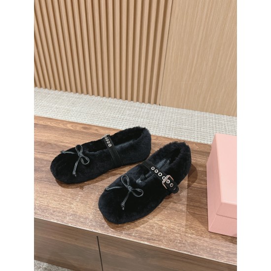 furry shoes