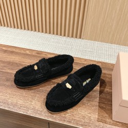 furry shoes
