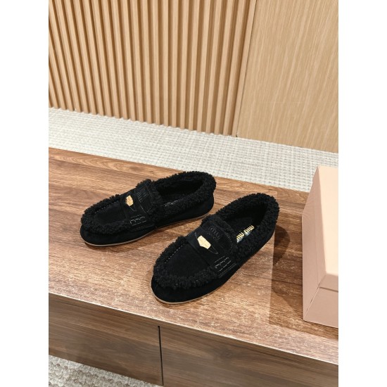 furry shoes