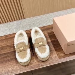 furry shoes