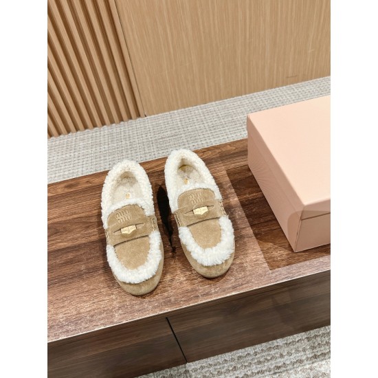 furry shoes