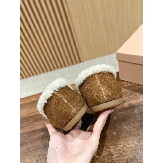 furry shoes