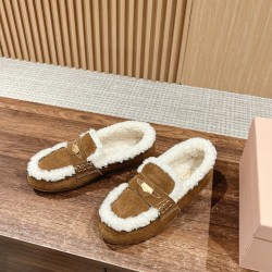 furry shoes