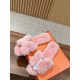 Plush slippers