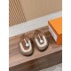 Plush slippers