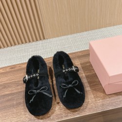 furry shoes