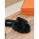 Plush slippers