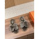 Plush slippers