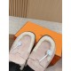Plush slippers
