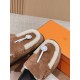 Plush slippers