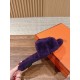 Plush slippers