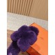 Plush slippers