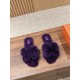 Plush slippers