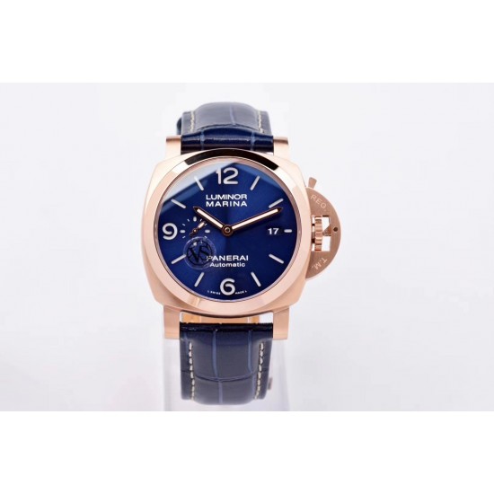 VS 沛纳海 廖凡代言新品:44MM“骚蓝”庐米诺红金腕表PAM 1112。唯有沛纳海红金表浓郁深厚,特征性设计,视觉上独特,形态上扎实,买红金系列的那必定是真爱粉无疑! VS 沛纳海 廖凡代言新品:44MM“骚蓝”庐米诺红金腕表PAM 1112。唯有沛纳海红金表浓郁深厚,特征性设计,视觉上独特,形态上扎实,买红金系列的那必定是真爱粉无疑!