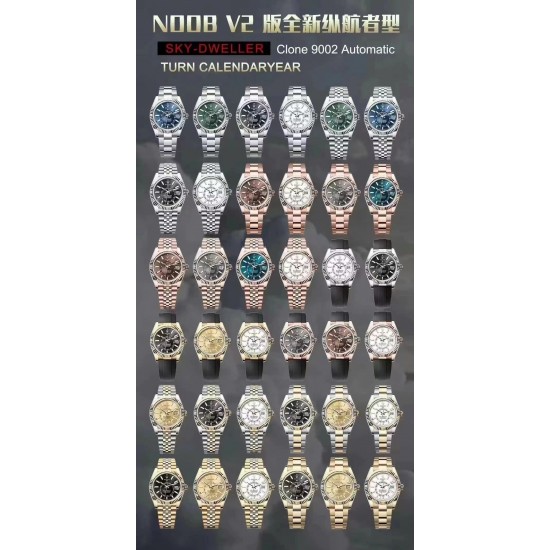 NOOB限量推荐：劳力士纵航者型系列，搭载9002型自动机械机芯，尺寸：42毫米