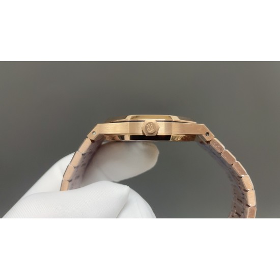 今日推荐ZF 爱彼皇家橡树系列15400钢王 银色黑盘 超神之作 一体机 41mm 顶级品质 出货实拍✈️