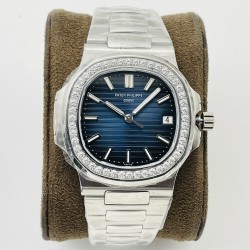 【PFF Factory2021墙裂推荐】V4升级版本 市场最高复刻 百达.翡丽PATEK PHILIPPE 优雅运动系列5711/1A鹦鹉螺！PFF震撼出品！钢表之王！1⃣️【机芯】全网最佳解毒方案，搭配百达.翡丽9015机改Cal.324自动上链一体机芯！精准稳定！2⃣️【表带】定制级人体工程学表带，钢带中珠是钻石型的，与正品相结合。3⃣️【尺寸】表壳尺寸40毫米，厚度仅9.0毫米，也与原装最接近。【PFF Factory】匠心之作 欢迎您的品鉴
