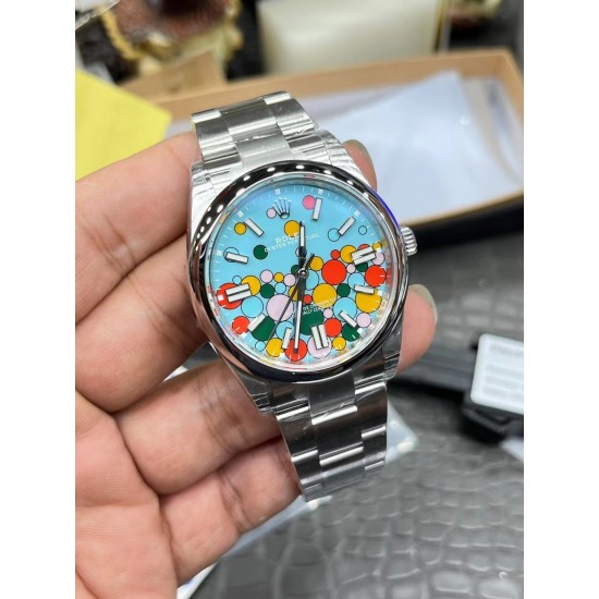 彩色泡泡ROLEX 劳力士 蚝式恒动型 超卓性能,高效稳定,三格链节舒适度极佳,圆拱型外圈搭配上对版的彩色表盘,非常独特的设计,在光线下会有一种莹润,透亮的感觉# 字体样式 模具均选与ROLEX相同字体,防刮损蓝宝石玻璃镜面,旋入式表冠,双扣锁双重防水!表扣内侧外侧图标细节同原版激光雕刻工艺,瑞士冰蓝色棒状时标夜光! 彩色泡泡ROLEX 劳力士 蚝式恒动型 超卓性能,高效稳定,三格链节舒适度极佳,圆拱型外圈搭配上对版的彩色表盘,非常独特的设计,在光线下会有一种莹润,透亮的感觉# 字体样式 模具均选与ROLEX相同字体,防刮损蓝宝石玻璃镜面,旋入式表冠,双扣锁双重防水!表扣内侧外侧图标细节同原版激光雕刻工艺,瑞士冰蓝色棒状时标夜光!