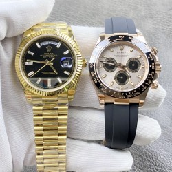 ROLEX 劳力士 黑冰糖 玫金迪 ～