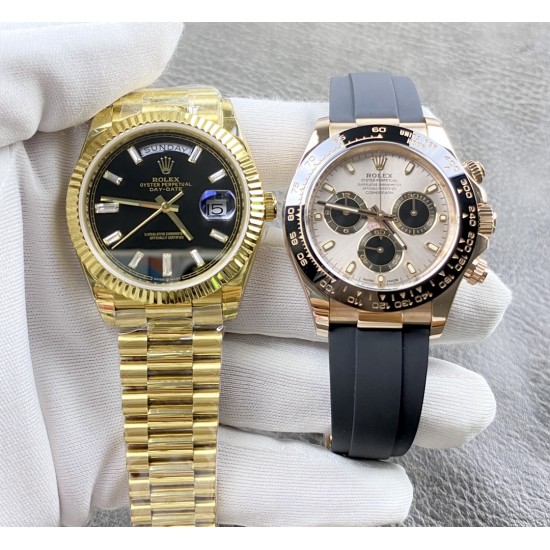 ROLEX 劳力士 黑冰糖 玫金迪 ～