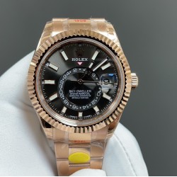 今日推荐劳力士 天行者 玫瑰金灰面 42mm 9002机 顶级品质 出货实拍✈️‏‍   ﻿ ﻿
