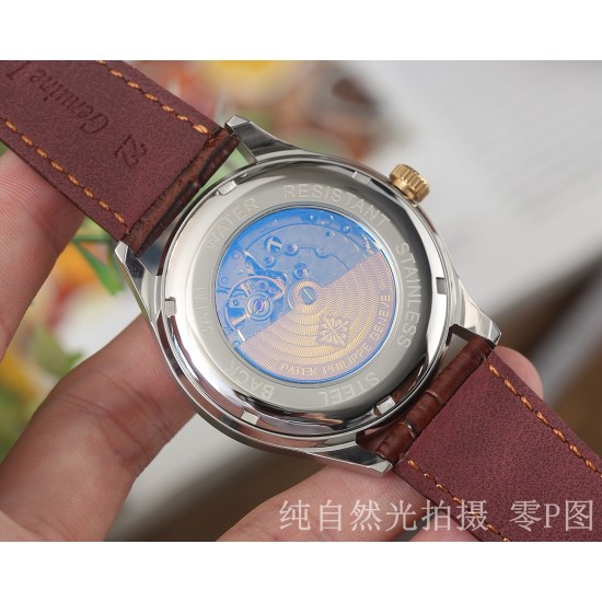 简约精致热卖新款低调绅士时尚百搭【最新】:百达翡丽精品推荐多功能新品【类型】:精品男士腕表【材质】:316L精钢打造【机芯】:高端全自动机械机芯【镜面】:矿物质强化玻璃(更高清)品味高雅 浩瀚大气 匠心独运 腕间瑰宝 纯自然光拍摄 零P图尺寸:直径42mm厚11mm热卖上市!欢迎转载! 简约精致热卖新款低调绅士时尚百搭【最新】:百达翡丽精品推荐多功能新品【类型】:精品男士腕表【材质】:316L精钢打造【机芯】:高端全自动机械机芯【镜面】:矿物质强化玻璃(更高清)品味高雅 浩瀚大气 匠心独运 腕间瑰宝 纯自然光拍摄 零P图尺寸:直径42mm厚11mm热卖上市!欢迎转载!