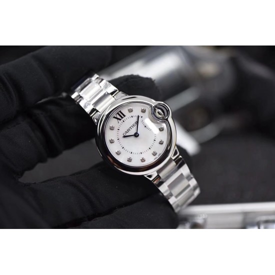 【V6出品】卡地亚 蓝气球 瑞士石英 33MM