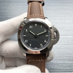 SJ复刻版 沛纳海 Pam00448 R40 机芯结构完全1:1 红色动能显示自动品牌：沛纳海 Panerai系列：特别版腕表 PAM00448尺寸：44mm机芯：P.9001自动上链机芯功能：小时、分钟、秒、日期显示表壳：316L精钢 镜面：蓝宝石玻璃 表带：牛皮表带表扣：针扣防水：50米搭载真正的机芯全新Pam00448 机芯外观与正品一样，三杰精致推荐男士机械腕表 SJ为你精心打造超真实实物图拍摄