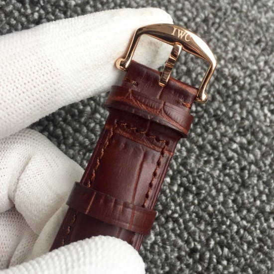 AJ出品：万国波涛菲诺商务简约腕表 经典优雅，精益求精做到与原装细节一致！搭载2824/2892机芯，走时精准。