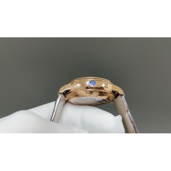 宝珀villeret 经典6654 全新V3升级版来咯从“芯”出发,去繁就简 让属于你的分秒瞬间更加完整! 升级亮点【机芯】1.全新进口Cal.6654机芯 摆幅28800 走时更精准2.升级秒针实心大中轴 同步正品3.烫金立体工艺月相盘4.对版后盖见光比例 宝珀6654 全新V3升级版——你值得拥有! 宝珀villeret 经典6654 全新V3升级版来咯从“芯”出发,去繁就简 让属于你的分秒瞬间更加完整! 升级亮点【机芯】1.全新进口Cal.6654机芯 摆幅28800 走时更精准2.升级秒针实心大中轴 同步正品3.烫金立体工艺月相盘4.对版后盖见光比例 宝珀6654 全新V3升级版——你值得拥有!