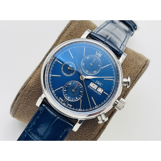 【IWS Factory2022推荐】IWC万.国波涛菲诺计时腕表!1⃣️尺寸42MM,厚度13.5MM,完美同步正品,表壳以精钢材质打造,通过细致的抛光打磨之后呈现出细腻光泽,表耳弧度自然,与表壳完美融合,线条流畅,光泽闪耀。2⃣️腕表内部搭载丹东7750改4601自动机械机芯,实现所有功能与原装一致,密底设计,周年纪念徽标镌刻表底,采用意大利小牛皮搭配针扣,简单配戴,上手效果极佳!IWS Factory匠心力作 IWC波涛计时,生动诠释柏涛菲诺永不落幕的经典,欢迎各路表友品鉴! 【IWS Factory2022推荐】IWC万.国波涛菲诺计时腕表!1⃣️尺寸42MM,厚度13.5MM,完美同步正品,表壳以精钢材质打造,通过细致的抛光打磨之后呈现出细腻光泽,表耳弧度自然,与表壳完美融合,线条流畅,光泽闪耀。2⃣️腕表内部搭载丹东7750改4601自动机械机芯,实现所有功能与原装一致,密底设计,周年纪念徽标镌刻表底,采用意大利小牛皮搭配针扣,简单配戴,上手效果极佳!IWS Factory匠心力作 IWC波涛计时,生动诠释柏涛菲诺永不落幕的经典,欢迎各路表友品鉴!