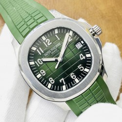 【PFF Factory2023新作品 墙裂推荐】V5升级版本 市场最高复刻 百达.翡丽PATEK PHILIPPE 优雅运动系列5711/1A鹦鹉螺！PFF震撼出品！1⃣️【机芯】全网最佳解毒方案，搭配百达.翡丽9015机改Cal.324自动上链一体机芯！精准稳定！2⃣️【表带】定制级人体工程学胶带款表带，钢带中珠是钻石型的，与正品相结合。3⃣️【直径】表壳尺寸40毫米，厚度仅9.8毫米，也与原装最接近。【PFF Factory2023匠心之作】欢迎您的品鉴！