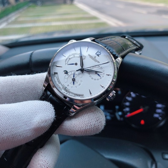 SJ出品 积家 Master X43 地理学家 大师系列 1428421 复刻版全新升级 多功能腕表 自动机芯:Cal.939A 表盘 SJ出品 积家 Master X43 地理学家 大师系列 1428421 复刻版全新升级 多功能腕表 自动机芯:Cal.939A 表盘