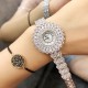 时装奢华版 肖邦-Chopard珠宝腕表:精致奢华;整表采用镶嵌技术;珍珠母贝;包镶流动水滴形透明锆钻,壳直径34mm 实拍 以创造艺术品的方式专注每一只腕表 时装奢华版 肖邦-Chopard珠宝腕表:精致奢华;整表采用镶嵌技术;珍珠母贝;包镶流动水滴形透明锆钻,壳直径34mm 实拍 以创造艺术品的方式专注每一只腕表